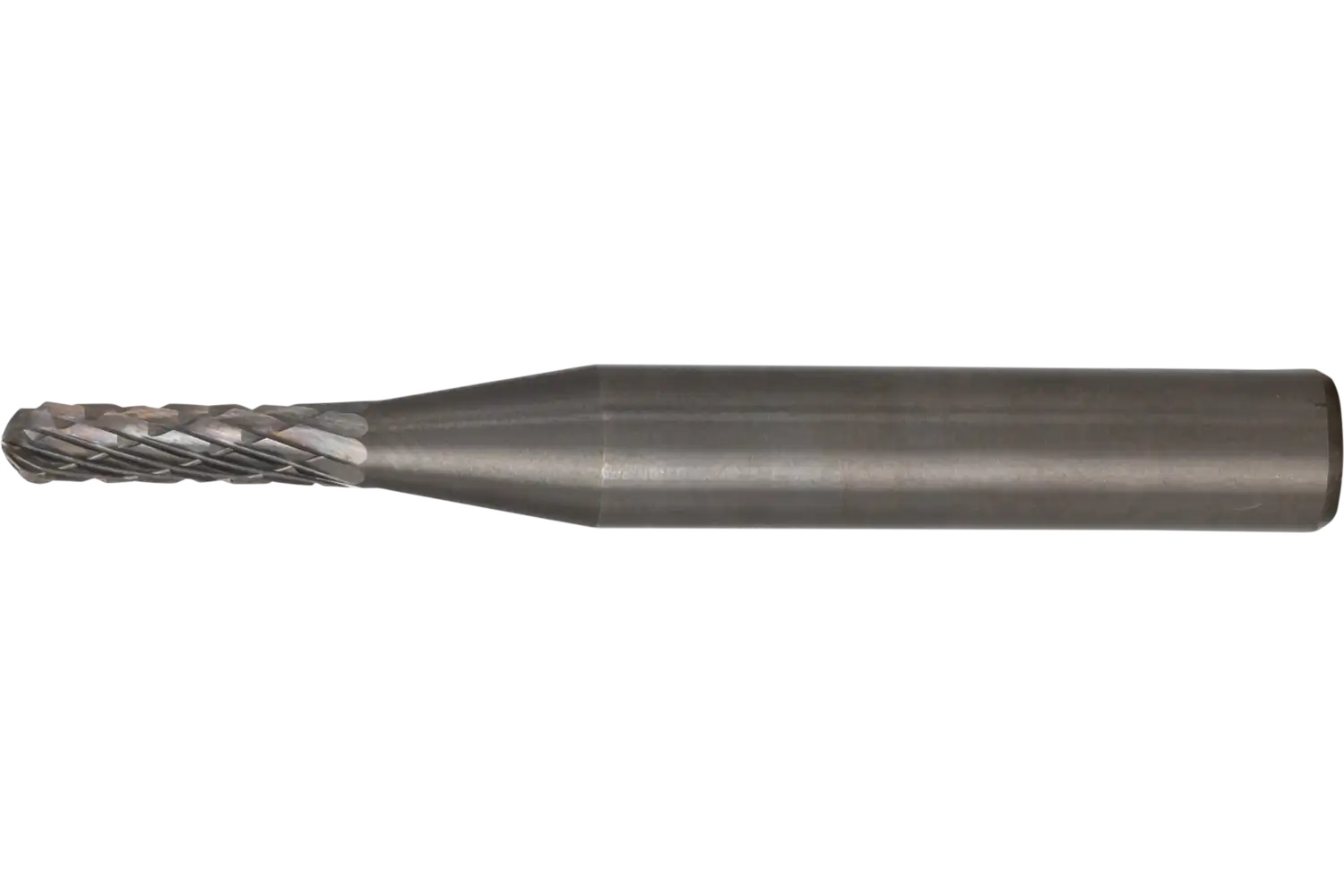 Picture of Pferd Carbide Bur SC-11 Cylindrical Radius End Double Cut 1/8" x 1/2" x 1/4" Shank